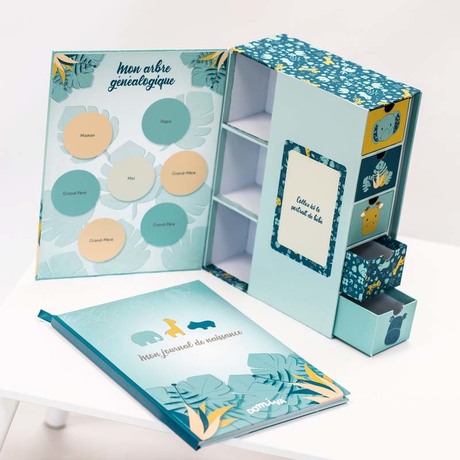 Coffret Boite A Tresors Journal De Naissance Zanimo Vente En Ligne De Chambre Bebe Bebe9