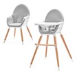 Chaise haute évolutive FINI Gris KINDERKRAFT - 9