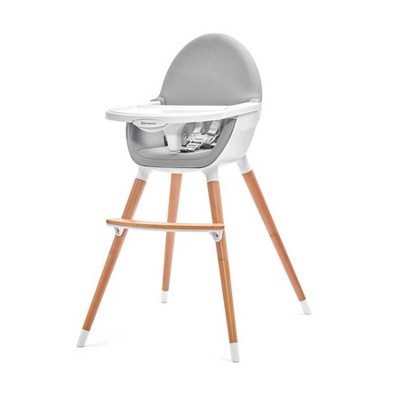 Chaise haute évolutive FINI Gris KINDERKRAFT