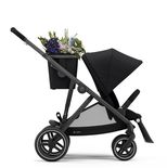 Poussette GAZELLE S Noire Deep Black