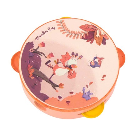 Tambourin Corail Dans La Jungle Moulin Roty Vente En Ligne De Jouet D Eveil Bebe9