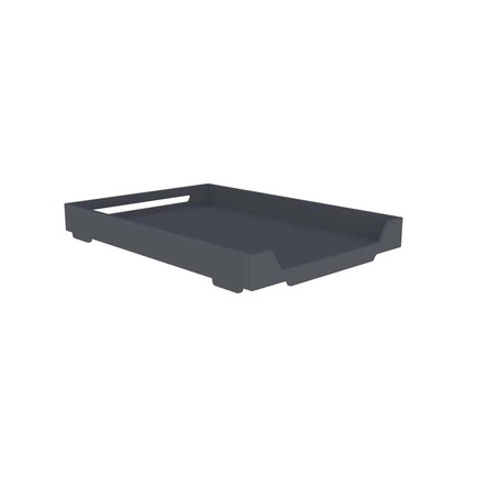 Box à langer adaptable sur commode, lit 120 et lit 140 Ardoise THEO