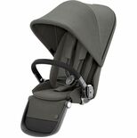 Siège pour poussette GAZELLE S Noire Soho Grey