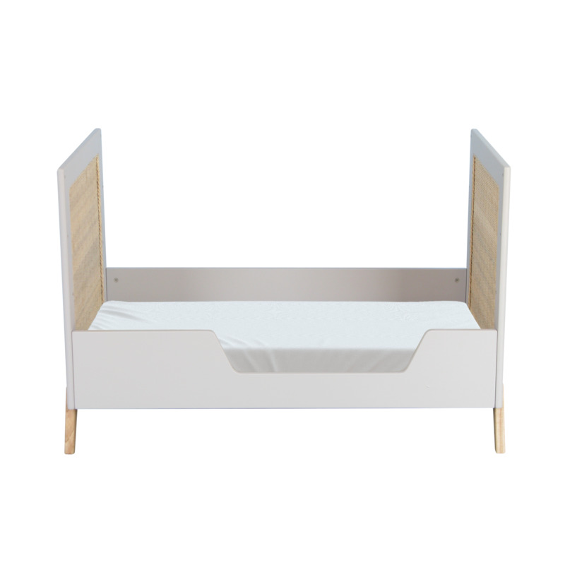 Lit Evolutif 60x1 Facade Tressage Rotin Marelia Lune Vente En Ligne De Chambre Bebe Bebe9