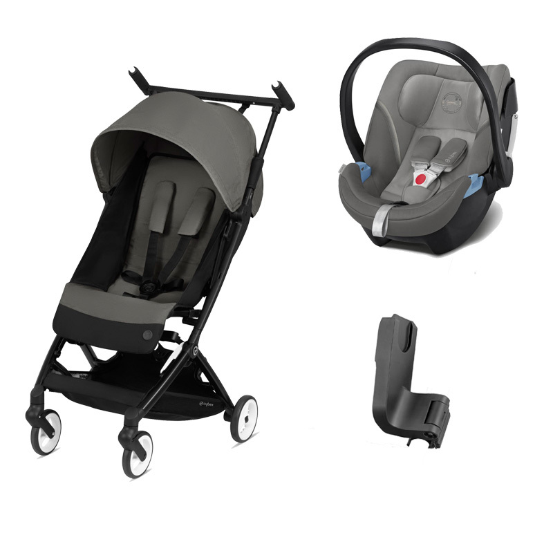 Poussette Duo Libelle Aton 5 Soho Grey Cybex