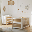 Chambre DUO Lit 70x140 Commode OCEANIA Neige THEO