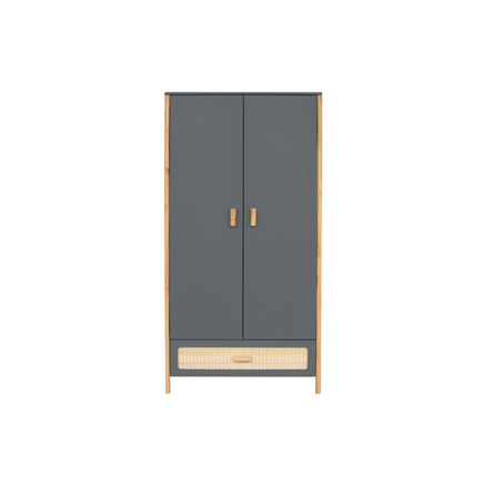 Chambre TRIO Lit 70x140 Commode Armoire OCEANIA Silex THEO THEO - 8