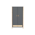 Chambre TRIO Lit 70x140 Commode Armoire OCEANIA Silex THEO - 8