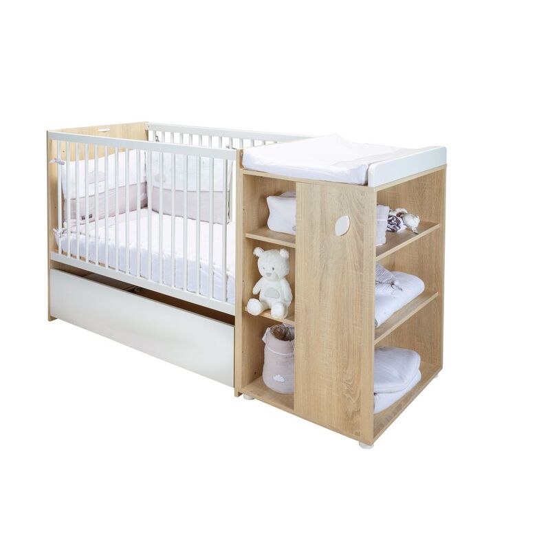 Lit Combine Evolutif 60x1 Eden Bois Blanc Vente En Ligne De Chambre Bebe Bebe9 Lit Combine Evolutif 60x1 Eden Bois Blanc Vente En Ligne De Chambre Bebe Bebe9