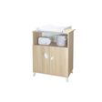 Chambre DUO Lit 60x120 Commode EDEN Bois/Blanc BEBE9 CREATION - 3