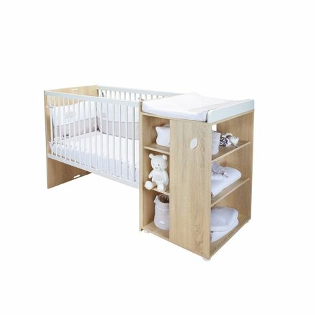 Lit Combine Evolutif 60x1 Eden Bois Blanc Vente En Ligne De Chambre Bebe Bebe9
