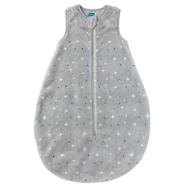 Gigoteuse naissance flanelle 70 cm GAIA gris BEBE9 CREATION