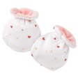 Moufles naissance GAIA rose BEBE9 CREATION - 2