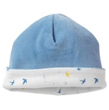 Bonnet naissance GAIA bleu