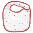 Lot de 2 bavoirs naissance GAIA rose BEBE9 CREATION - 2