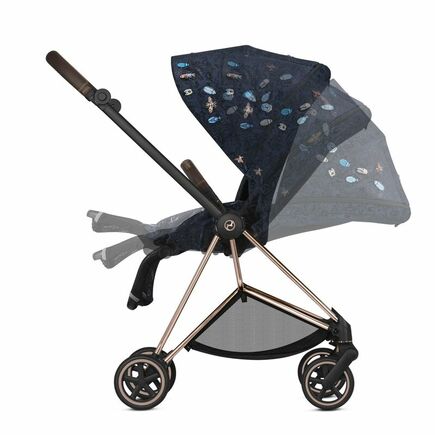 Poussette MIOS Chrome Black Jewels of Nature Dark Blue 2022 CYBEX - 4