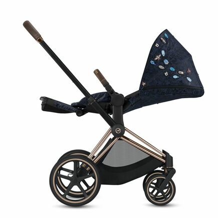 Poussette PRIAM Chrome Black Jewels of Nature Dark Blue CYBEX - 3