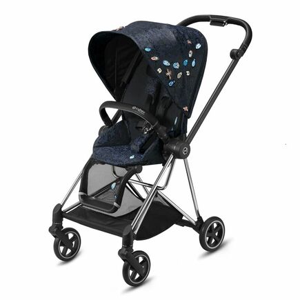 Poussette MIOS Chrome Black Jewels of Nature Dark Blue 2022 CYBEX