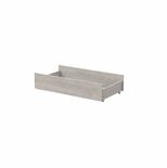 Tiroir sur roulette lit combiné évolutif NOVA Gris Loft