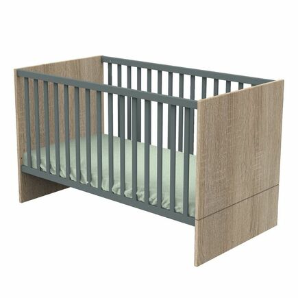 Little big bed 140x70 NOVA Gris volcan SAUTHON