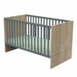 Little big bed 140x70 NOVA Gris volcan SAUTHON