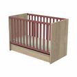 Lit bébé 120x60 NOVA Rose SAUTHON - 2