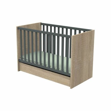 Lit bébé 120x60 NOVA Gris volcan SAUTHON - 2