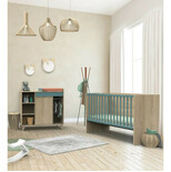 SAUTHON Chambre DUO Lit 70x140 Commode NOVA Argile