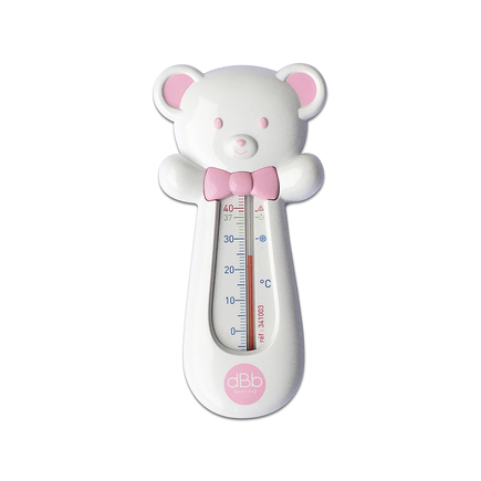 Thermomètre de bain "Ourson" Rose DBB