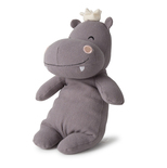 Peluche Hippo avec couronne 23 cm