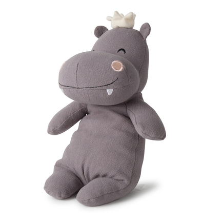 Peluche Hippo avec couronne 23 cm Picca-Loulou