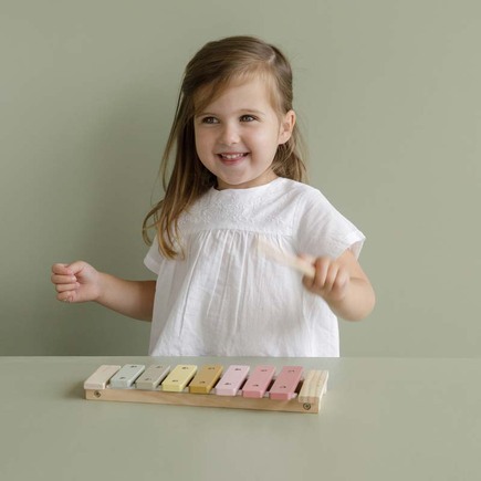 Xylophone en bois Rose LITTLE DUTCH - 4