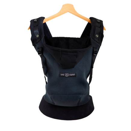 Bundle Porte-bébé Hoodie Carrier Black Forest + pack accessoires LOVE RADIUS - 2