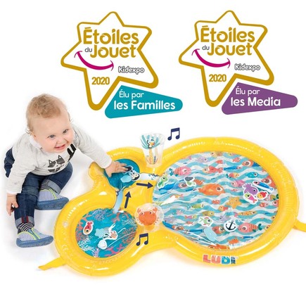 Tapis d'éveil Tapis d'eau bébé Matelas Eau Bebe Poisson Enfants