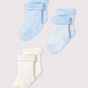 3 paires de chaussettes pointure 15/18 Blanc/Bleu PETIT BATEAU