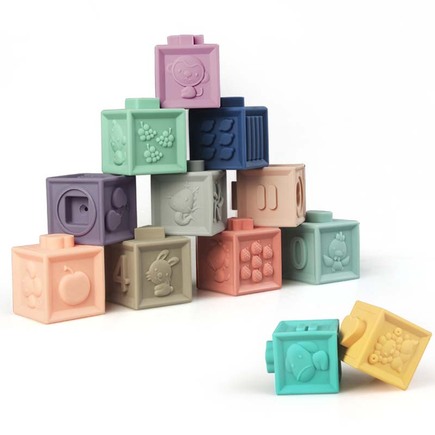 Cube éducatif en bois - Jouets éducatifs - 33 cm