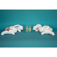 Lapin Pantin HAPPY WILD DOUDOU ET COMPAGNIE - 9