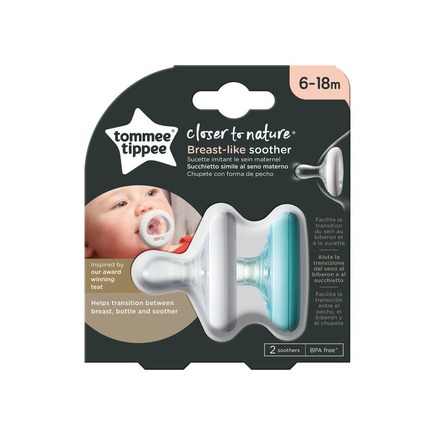 Sucette CTN - Forme Naturelle x2 6-18 mois TOMMEETIPPEE - 3