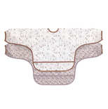 Lot de 2 bavoirs manches longues Oie Lilas Tiny Farmer 