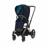 Poussette e-PRIAM Rosegold Nautical Blue  2022