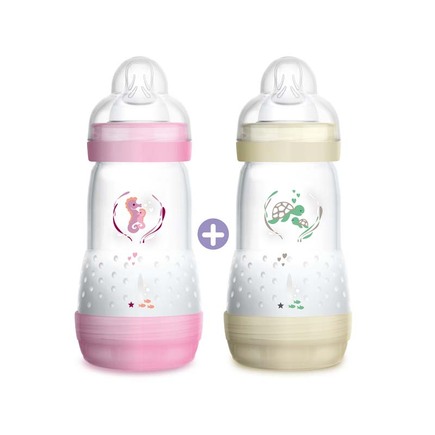 Biberon Anti-Colique 260ml 0-6m Débit 2 MAM - 2