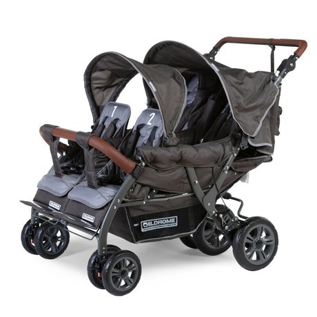 Poussette Quadruple Anthracite Vente En Ligne De Poussette Bebe9