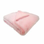 Couverture snow doublée microdoux Lait fraise