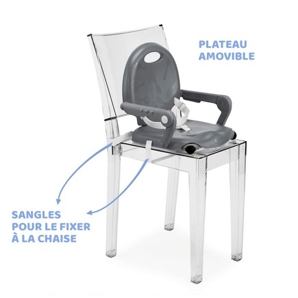 Chicco Rehausseur de Chaise B/éb/é /& Enfant Mandarino R/éhausseur Pocket Snack