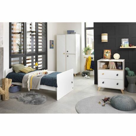 Lit Combine Evolutif 60x1 90x190 Oslo Goutte Vente En Ligne De Chambre Bebe Bebe9