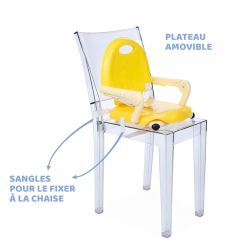 Rehausseur Pocket Snack Saffron CHICCO, Vente en ligne de Chaise haute