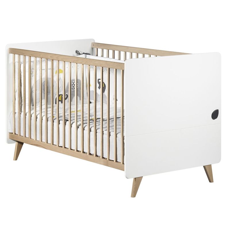 Lit Evolutif 70x140 Blanc Bois Oslo Vente En Ligne De Bebe9 Lit Evolutif 70x140 Blanc Bois Oslo Vente En Ligne De Bebe9