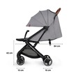 Poussette NUBI Gris KINDERKRAFT - 3