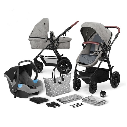 Poussette TRIO XMOOV Gris KINDERKRAFT, Vente en ligne de Poussette