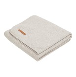 Couverture d'été  de lit bébé 100x140 Pure Gris